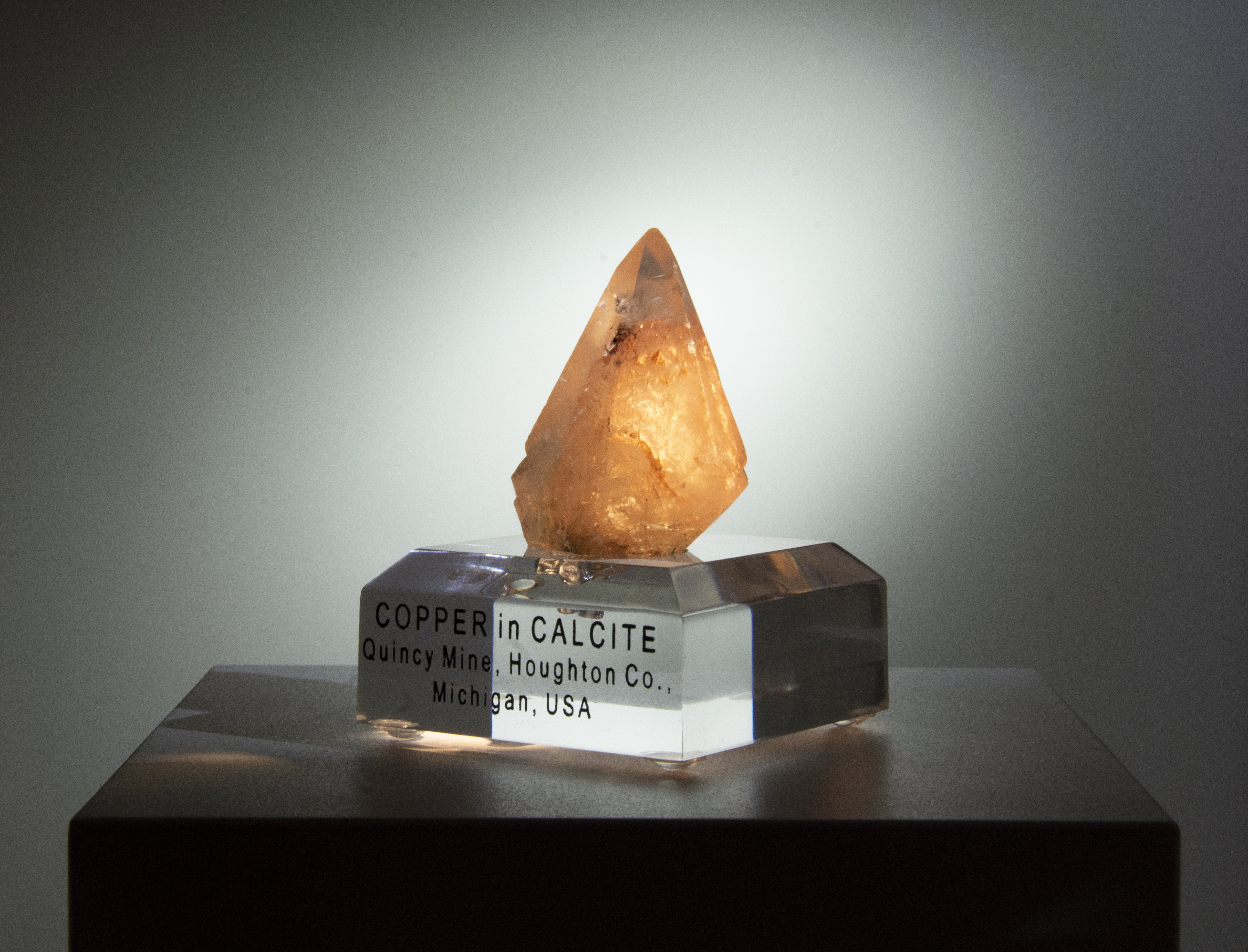 Calcite with Copper